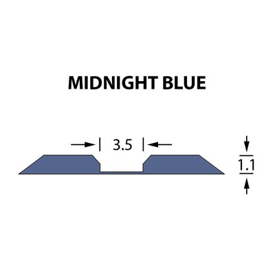 Rillzurichtung Linear3,5x1,10mmMIDNIGHT BLUE-14,7m