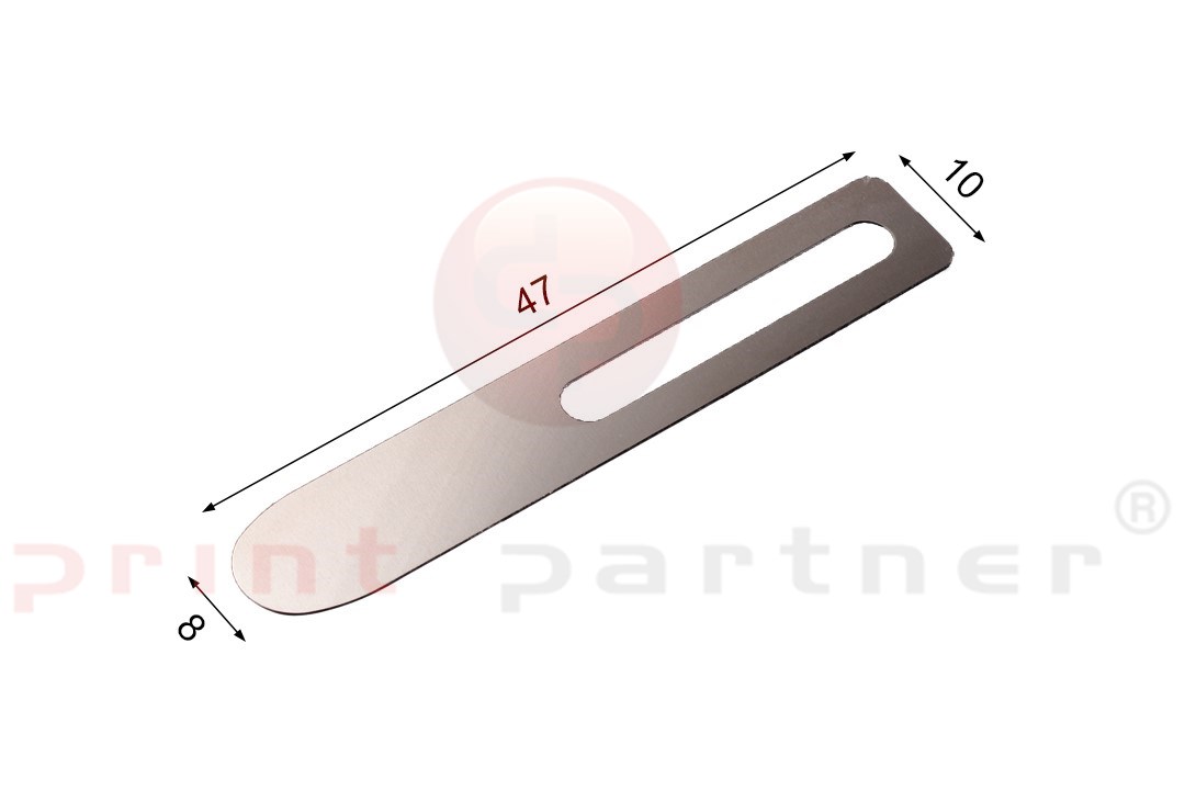 Sheet separator 0,10 mm (25 pieces)