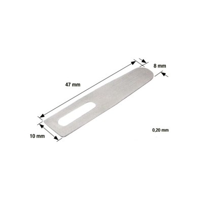 Bogentrenner  0,20 mm (25 Stücke)