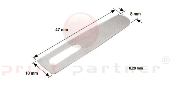 Sheet separator 0,20 mm (25 pieces)