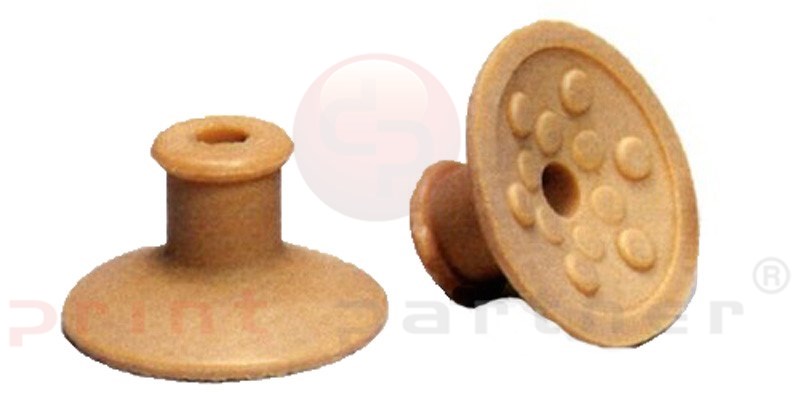 Shaped Rubber Sucker RS/00048 - 12 pcs.