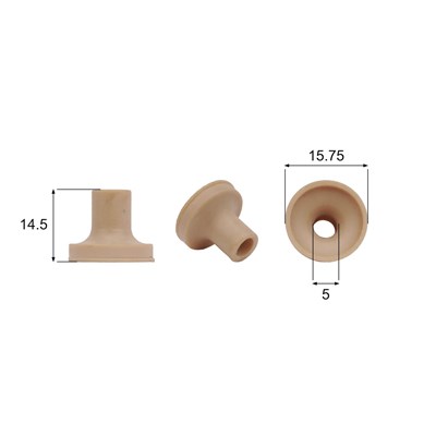 Förmigen Gummisauger RS/00059 - 12 Stück