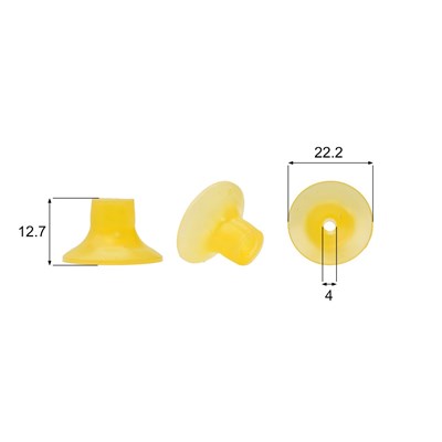 Förmigen Gummisauger RS/01026