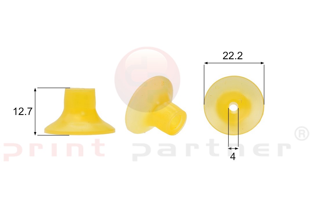 Förmigen Gummisauger RS/01026