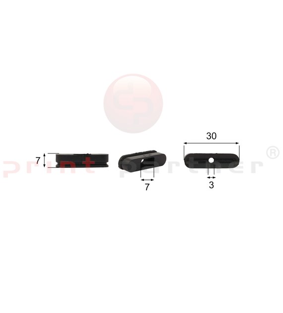 Shaped Rubber Sucker RS/852/830/HN