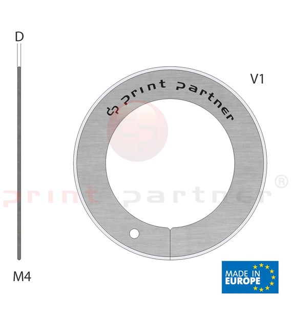 Scoring blade 60x40x0.8mm