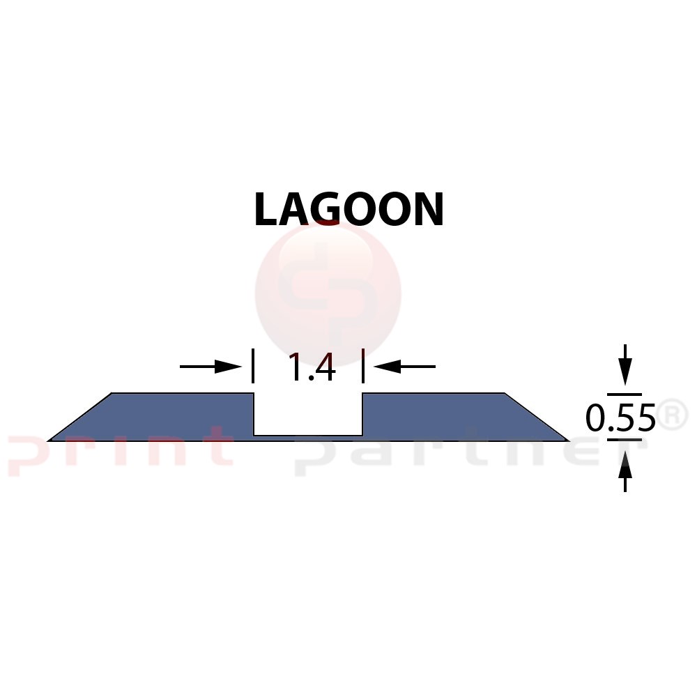 Ultracrease Linear Crease Matrix 1,4x0,55mm LAGOON -25m
