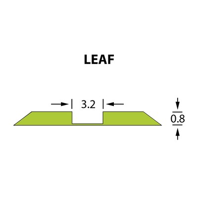Ultracrease Linear Crease Matrix 3,2x0,80mm LEAF -14,7m