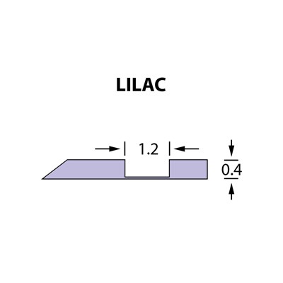 Offcentre Crease Matrix 1,2x0,40mm LILAC -25m