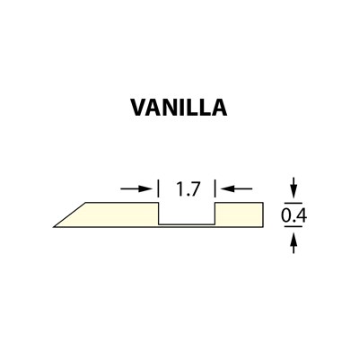 Offcentre Crease Matrix 1,7x0,40mm VANILLA -25m