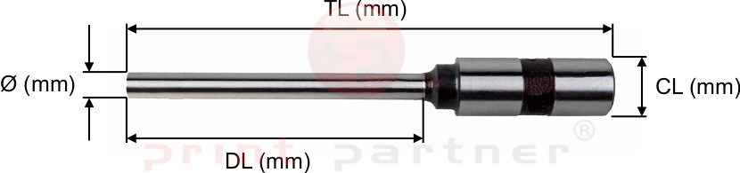 Typisch Bohrer 14,0mm CL16 DL50 TL85