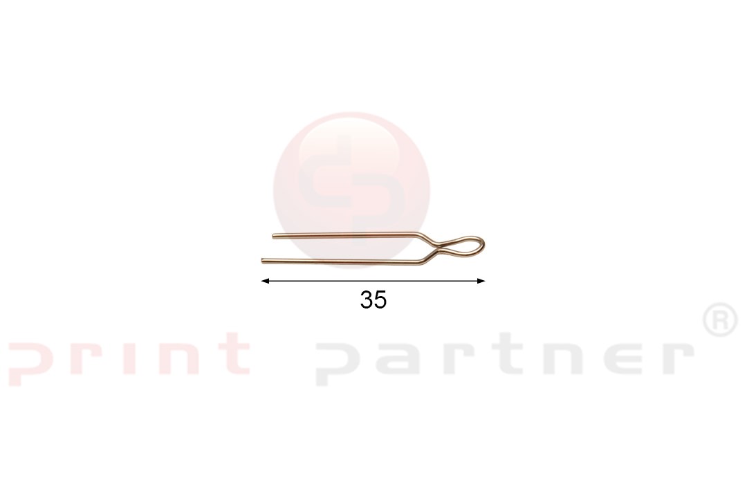 Lay Pins 35mm / 25pcs