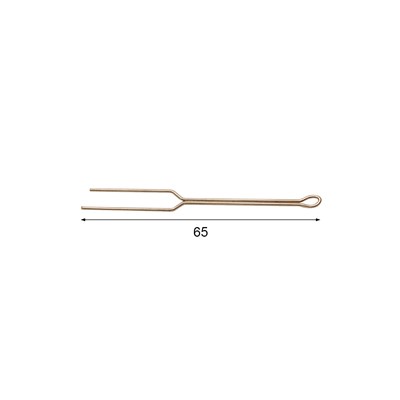 Feder für Anlegemarke - länge 65 mm / 25 Stk.