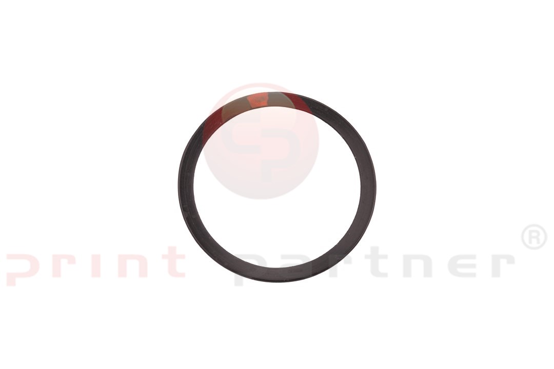 'O' Ring Black - Red Dot 25mm