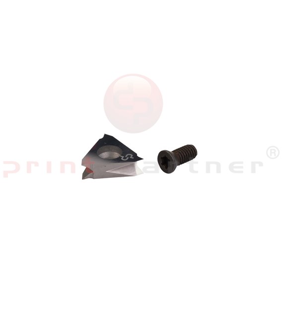 Notching Tool, Triangle, Solid-TC for WOHLENBERG