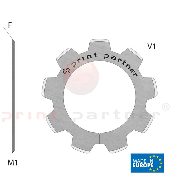 Perforiermesser 30x48x0,5mm - Z9