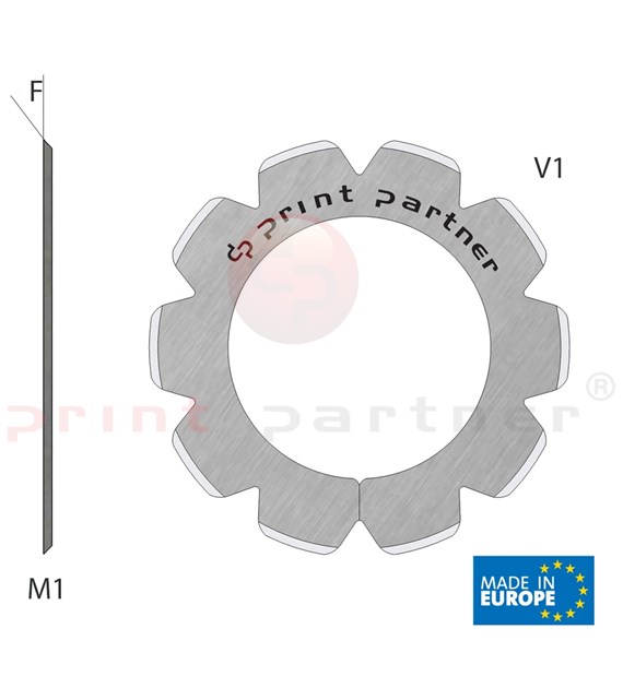 Perforating blade 30x48x0,5mm - Z10