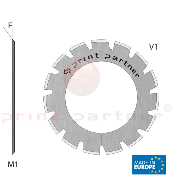 Perforiermesser 30x48x0,5mm - Z15