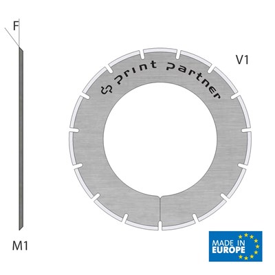 Perforating blade 30x44,5x0,5mm - Z15