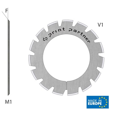 Perforiermesser 30x48x0,5mm - Z15