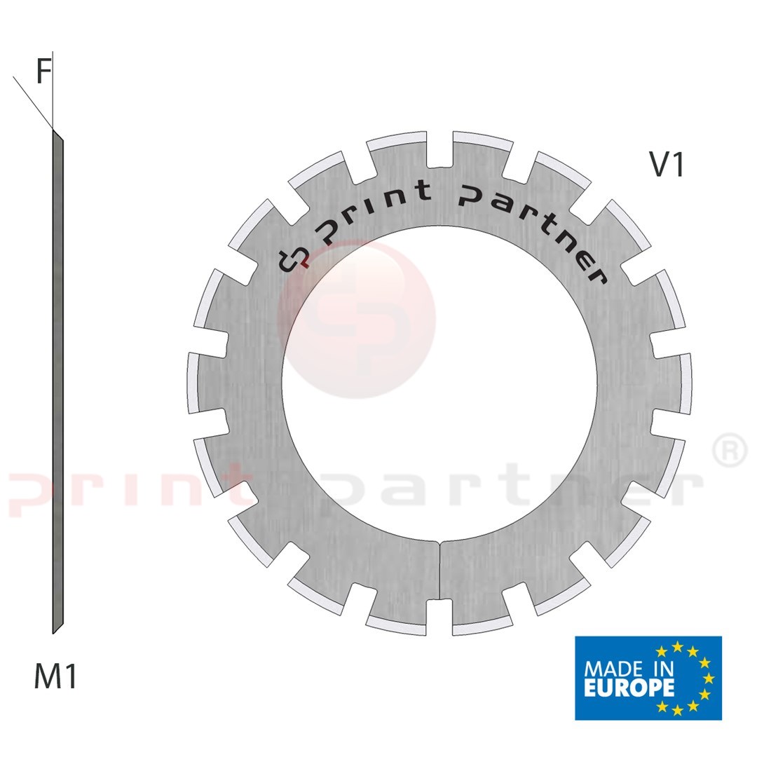 Perforating blade 30x48x0,5mm - Z18