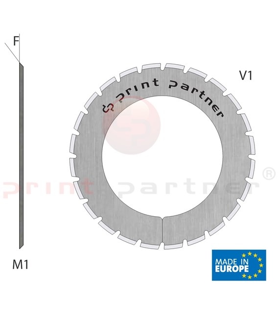 Perforating blade 30x46x0,5mm - Z24