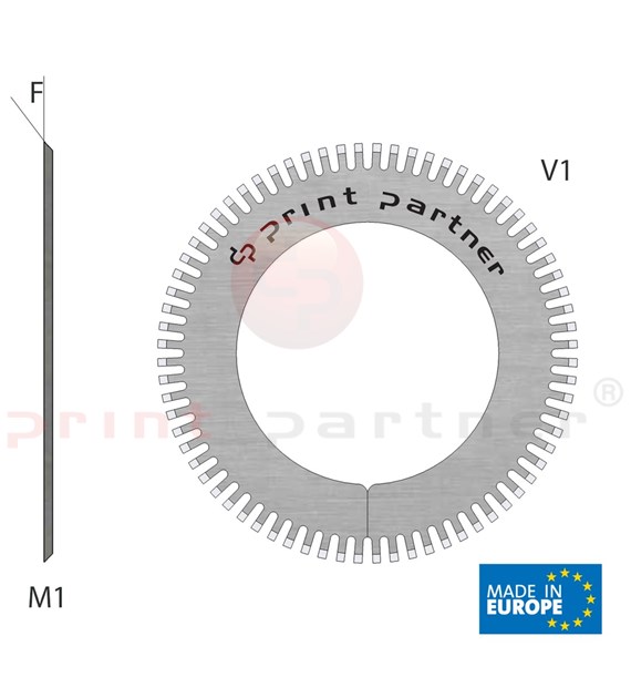 Perforiermesser 30x48x0,5mm - Z72