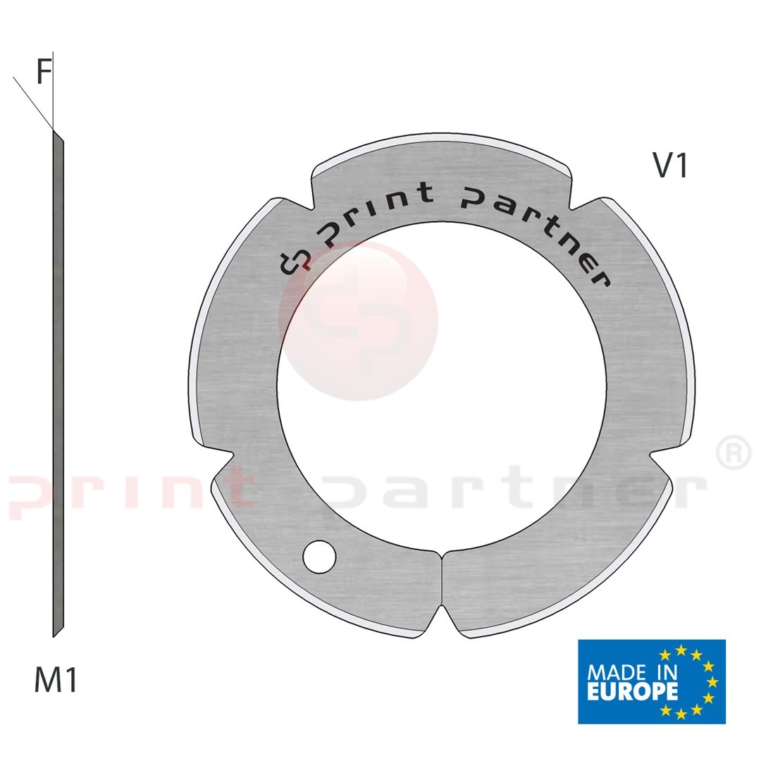 Nóż krążkowy perforujący 40x61,5x0,5mm - Z5