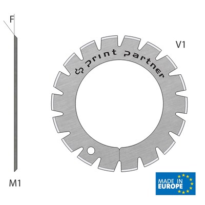 Perforating blade 40x62x0,5mm - Z18