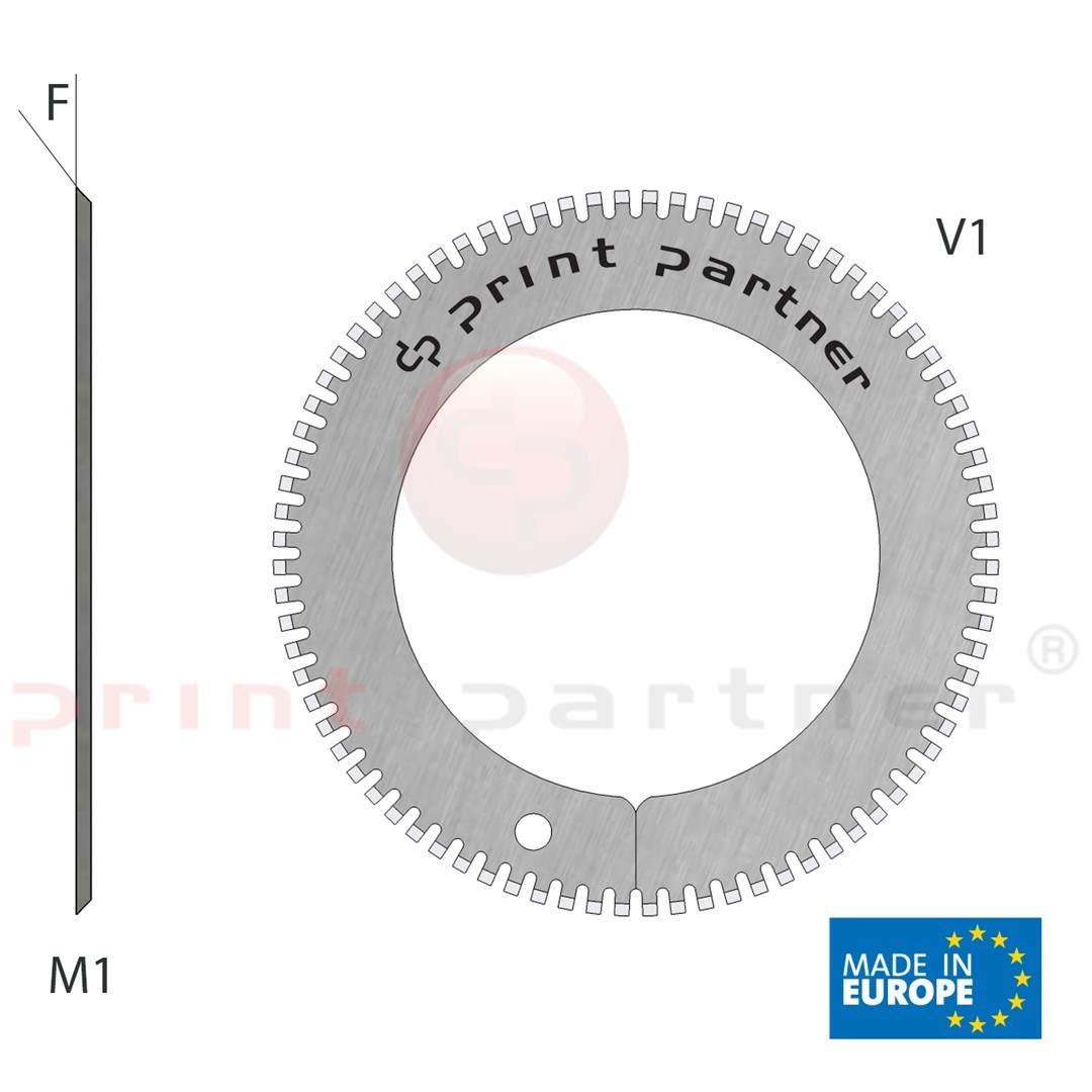 Perforating blade 40x59,7x0,5mm - Z80