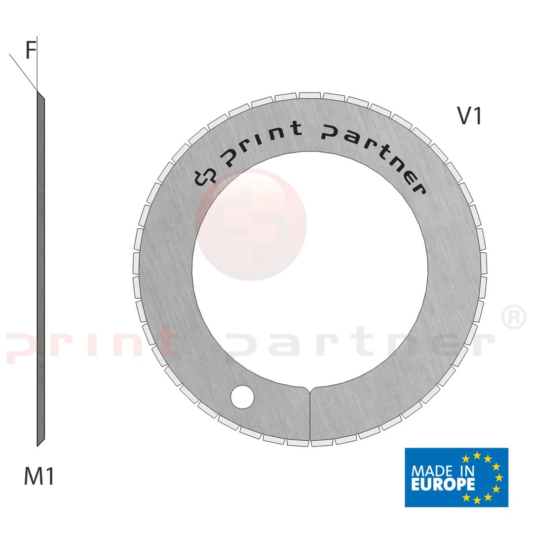 Perforating blade 40x60x0,5mm - Z45