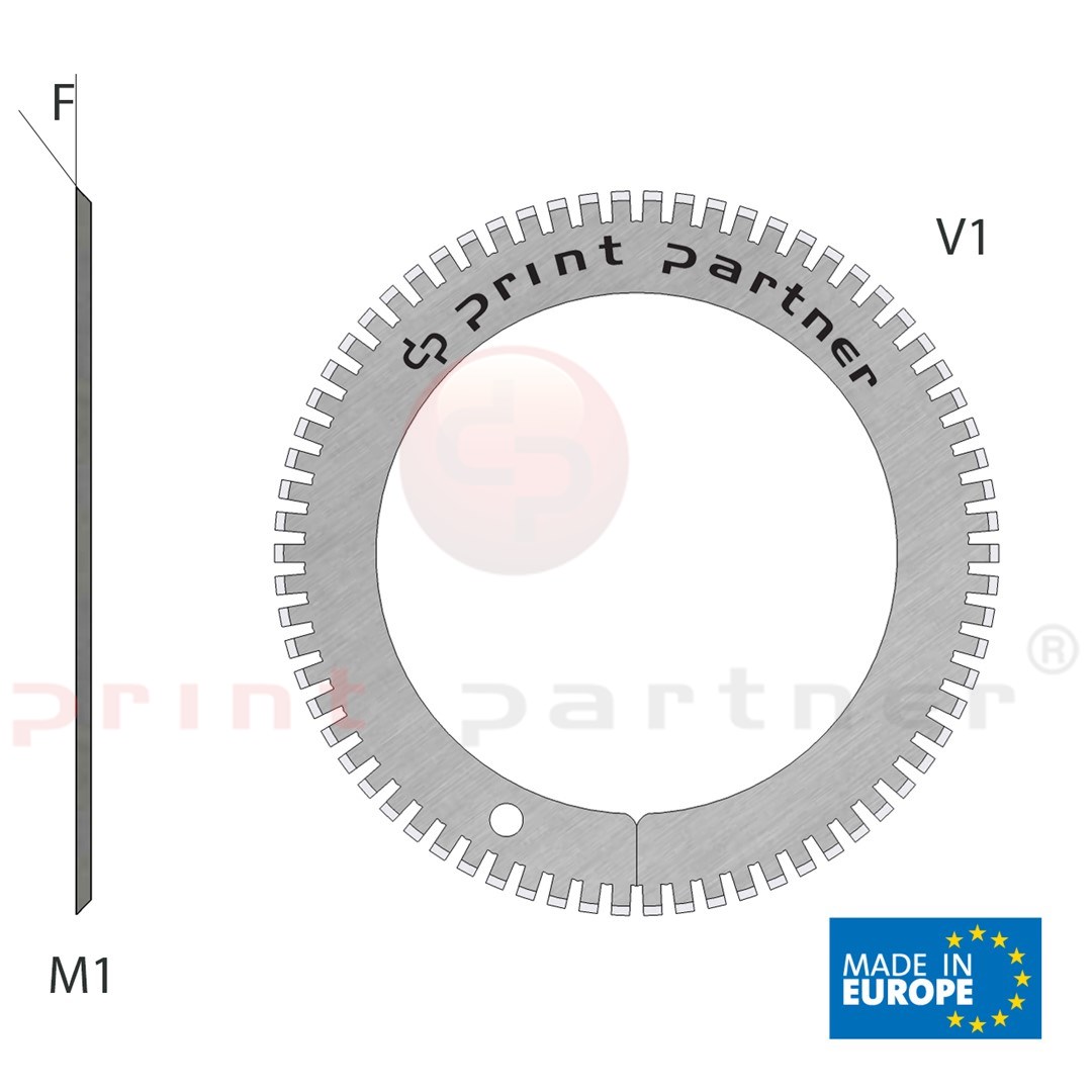 Perforating blade 55x76,5x0,5mm - Z70