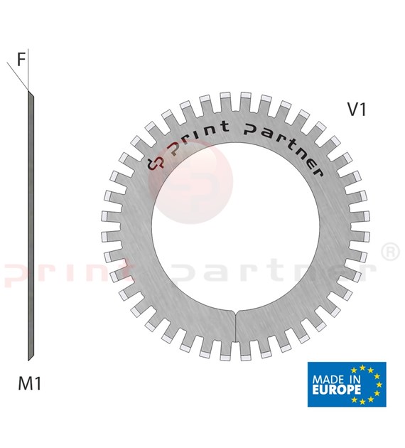 Perforiermesser 30x48x0,5mm - Z40