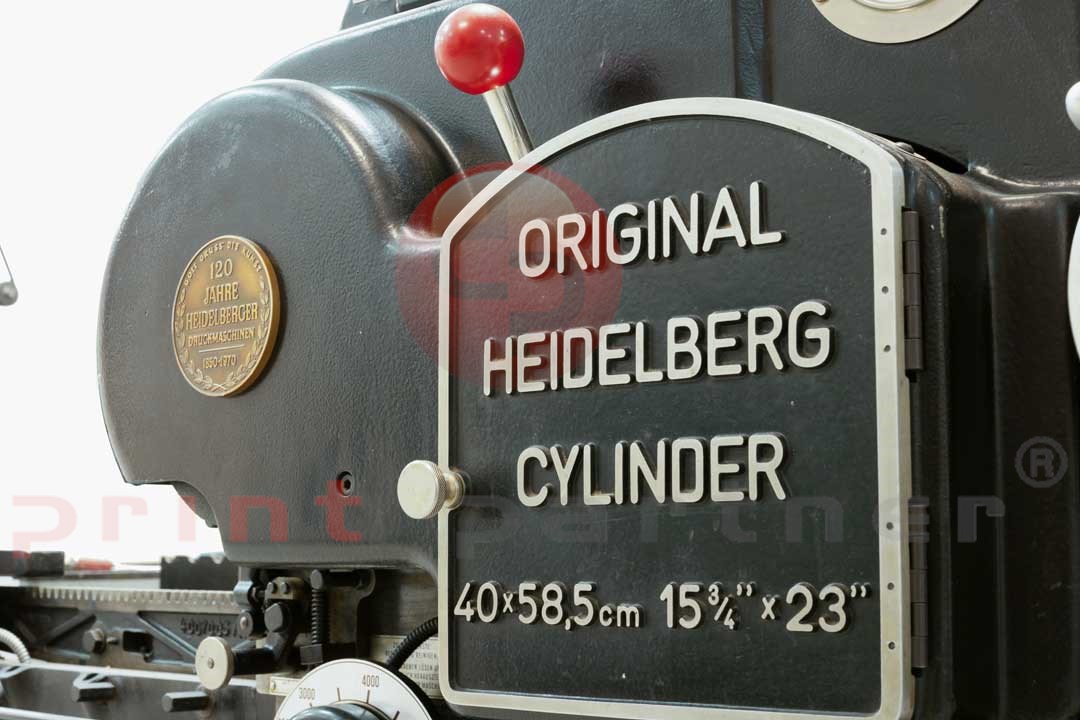 Side guide gauge complete for Heidelberg Cylinder