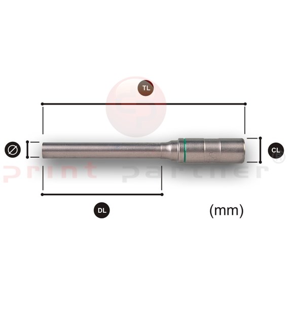 Wiertło Hartchrom 6,0mm CL11 DL65 TL100