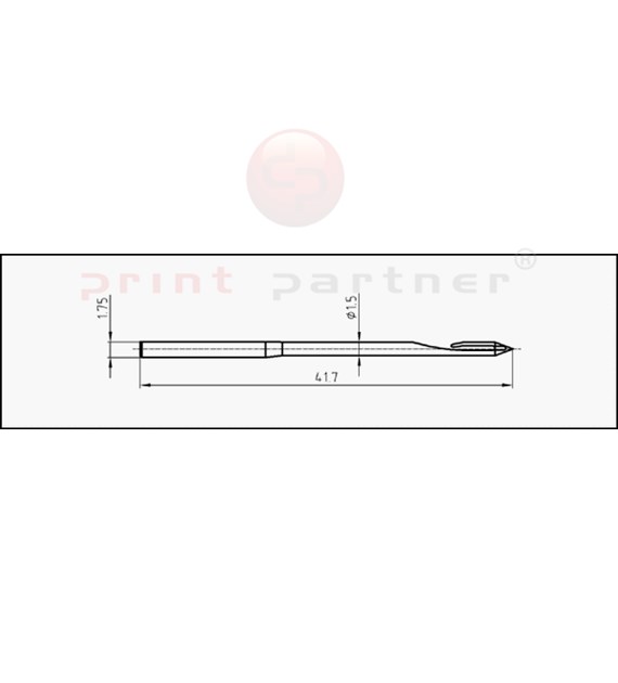 Hook Needle  ORGAN BOZ-12 - Aster/Smyth - 10 pcs.