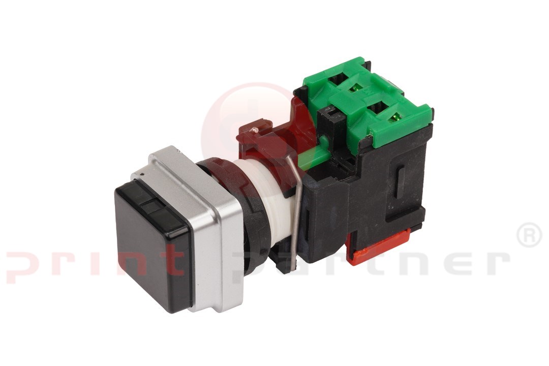Push button cpl. (black) for Heidelberg
