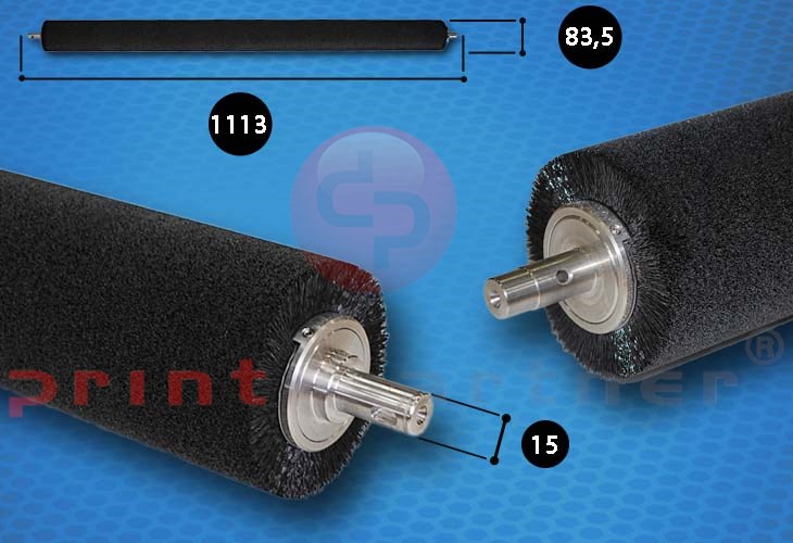 Blanket autowash brush for Heidelberg