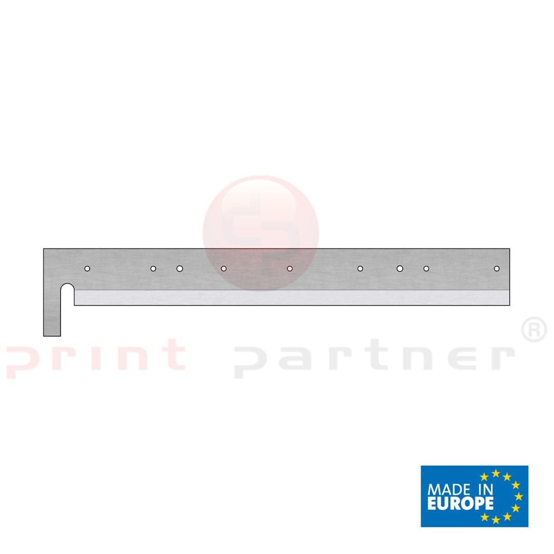 Nóż Müller-Martini DS, Schnitt, Cut 550x95/65x8mm