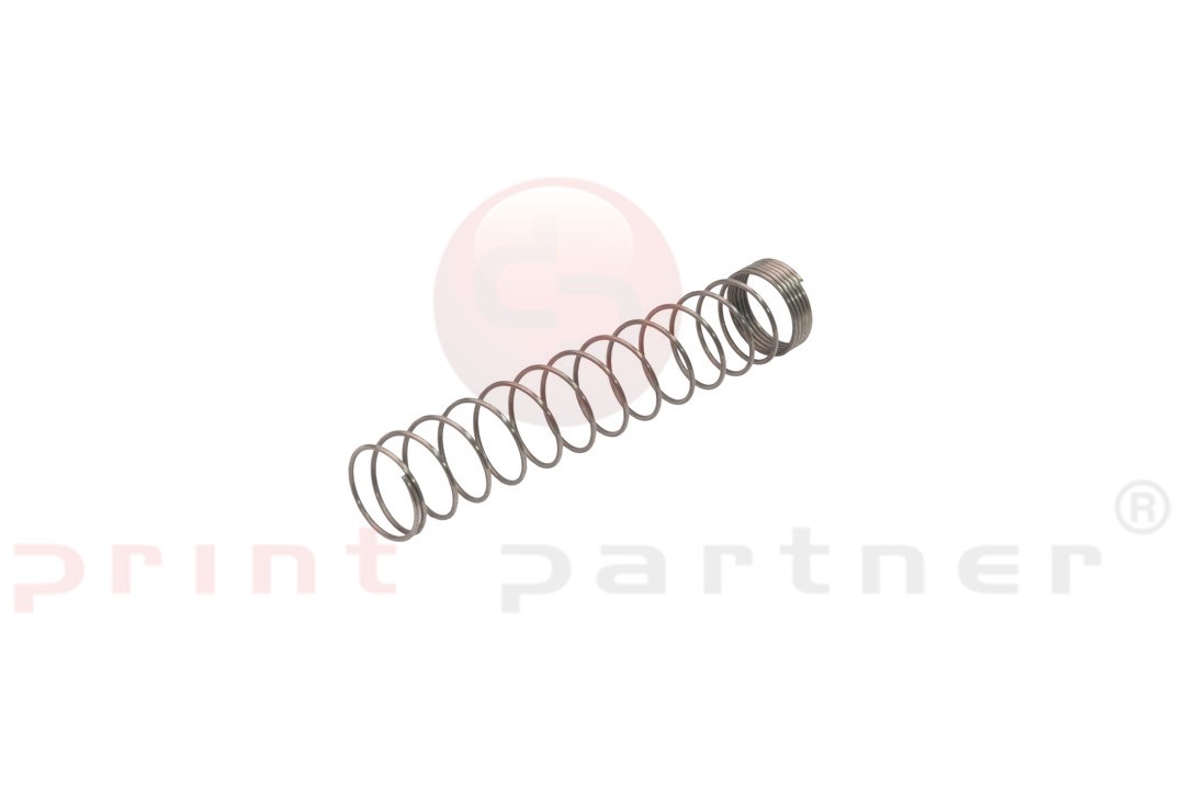 Spring for lifting support suckers for KBA