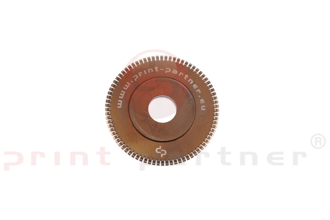 Perforating blade 77x19x5,2mm - 2.0/1.0mm