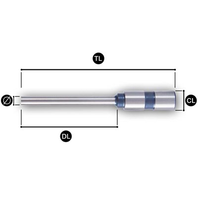 Wiertło standardowe 2,5mm CL11 DL22 TL58