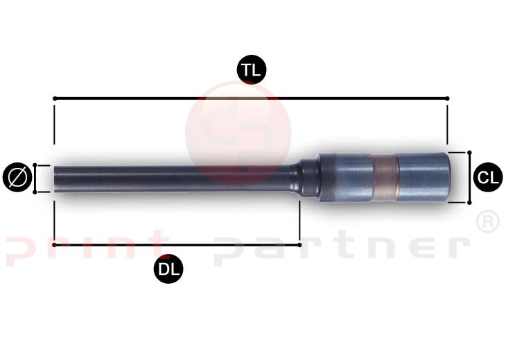 Wiertło teflonowe 5,5mm CL11 DL52 TL86