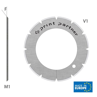 Perforating blade 40x62x0,5mm - T12