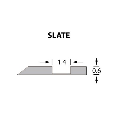 Offcentre Crease Matrix 1,4x0,60mm SLATE -25m