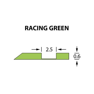 Offcentre Crease Matrix 2,5x0,60mm RACING GR -25m