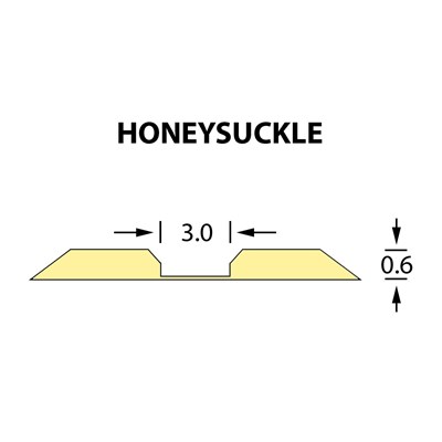 Rillzurichtung Linear 3,0x0,60mm HONEYSUCKLE -25m