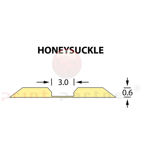 Rillzurichtung Linear 3,0x0,60mm HONEYSUCKLE -25m