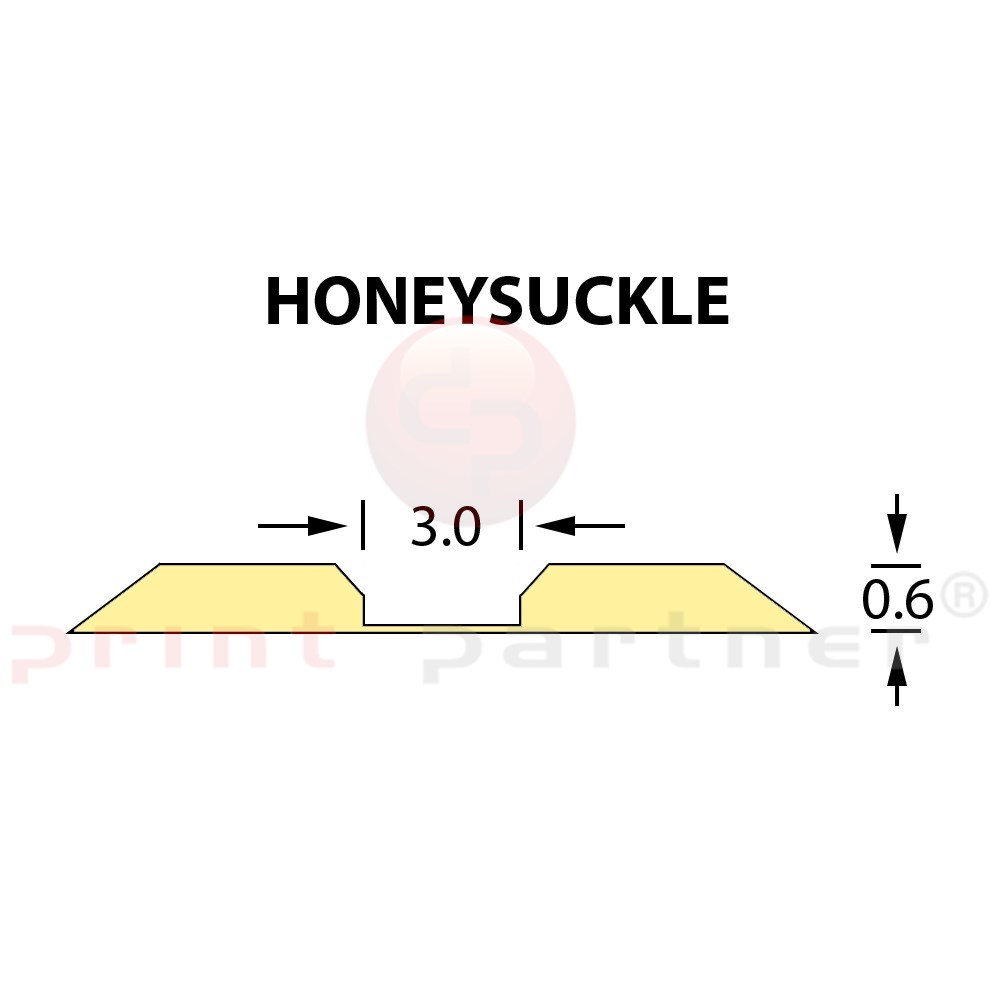 Rillzurichtung Linear 3,0x0,60mm HONEYSUCKLE -25m