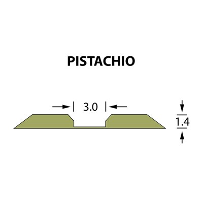 Rillzurichtung Linear 3,0x1,40mm PISTACHIO -25m